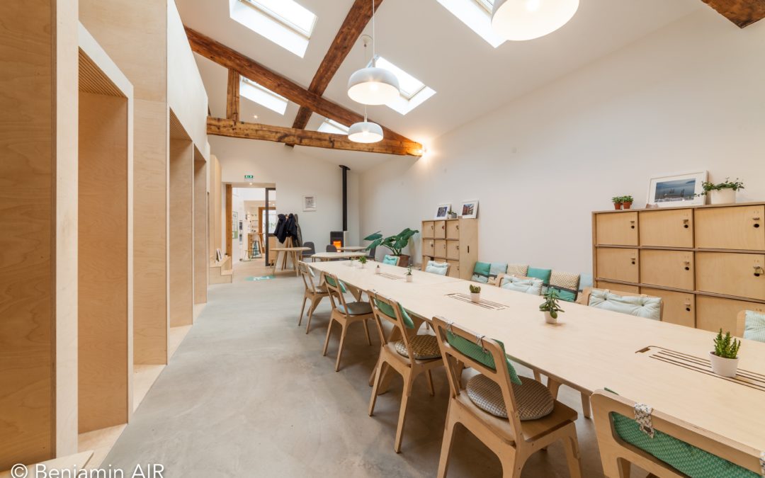 open-space espace de coworking Ouest Lyonnais