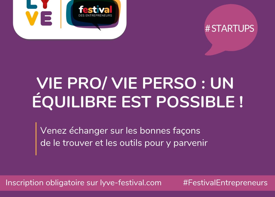Festival des entrepreneurs / 20 & 21 mars