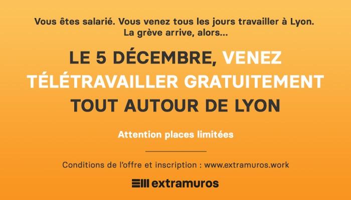 Télétravail offert au MIX le 5 décembre