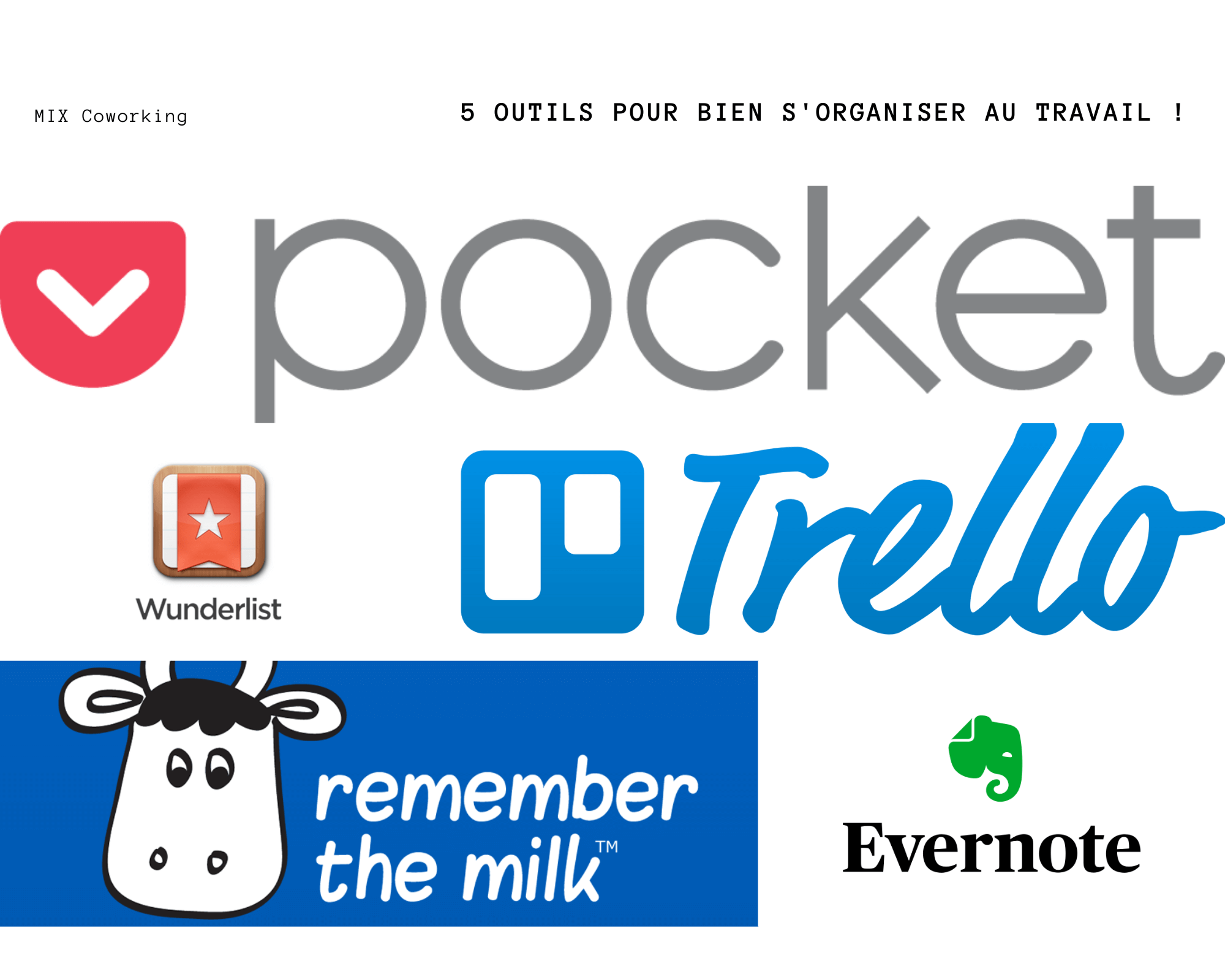 outils pour s'organiser au travail