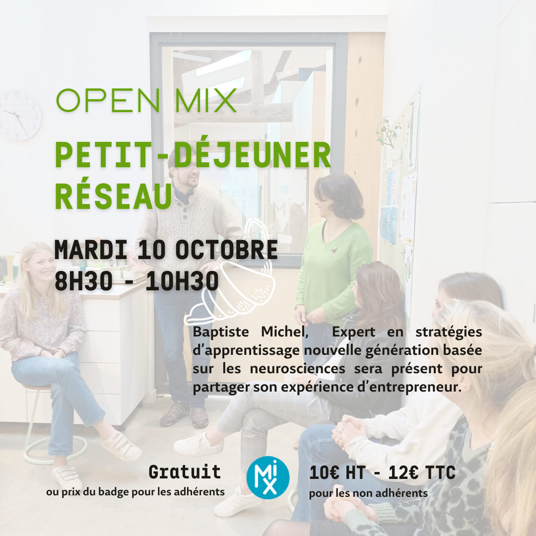 Open MIX : Petit-déjeuner réseau de l'Ouest lyonnais