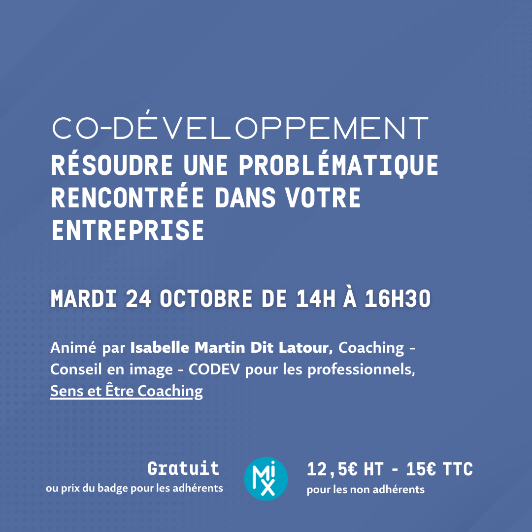 co développement autour d'une problématique d'entreprise