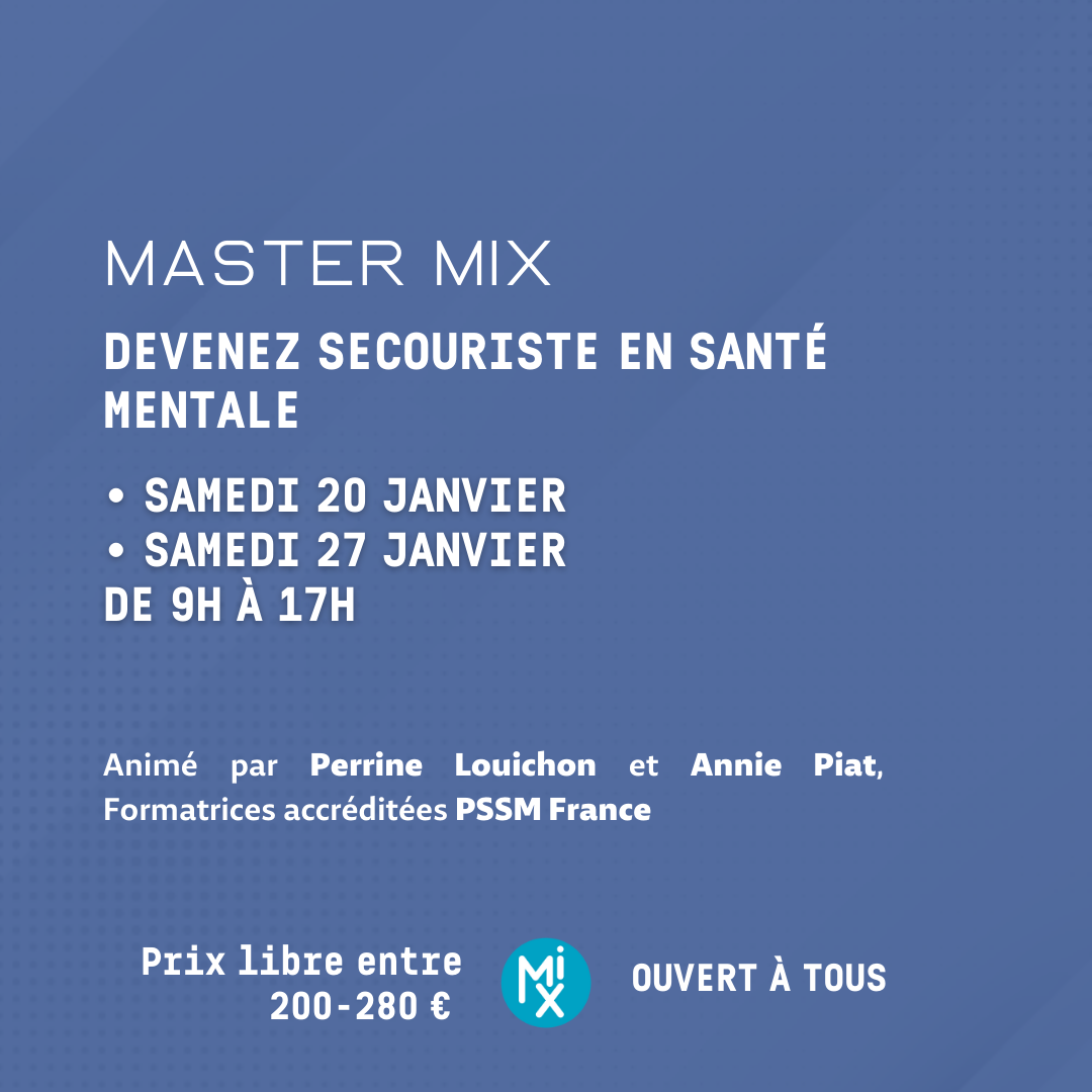 Formation de secouriste en Santé mentale