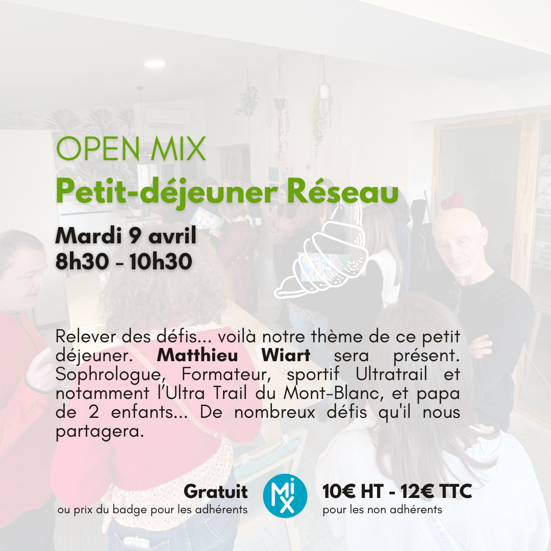 Petit-déjeuner réseau de l'Ouest lyonnais Petit-déjeuner réseau de l'Ouest lyonnais