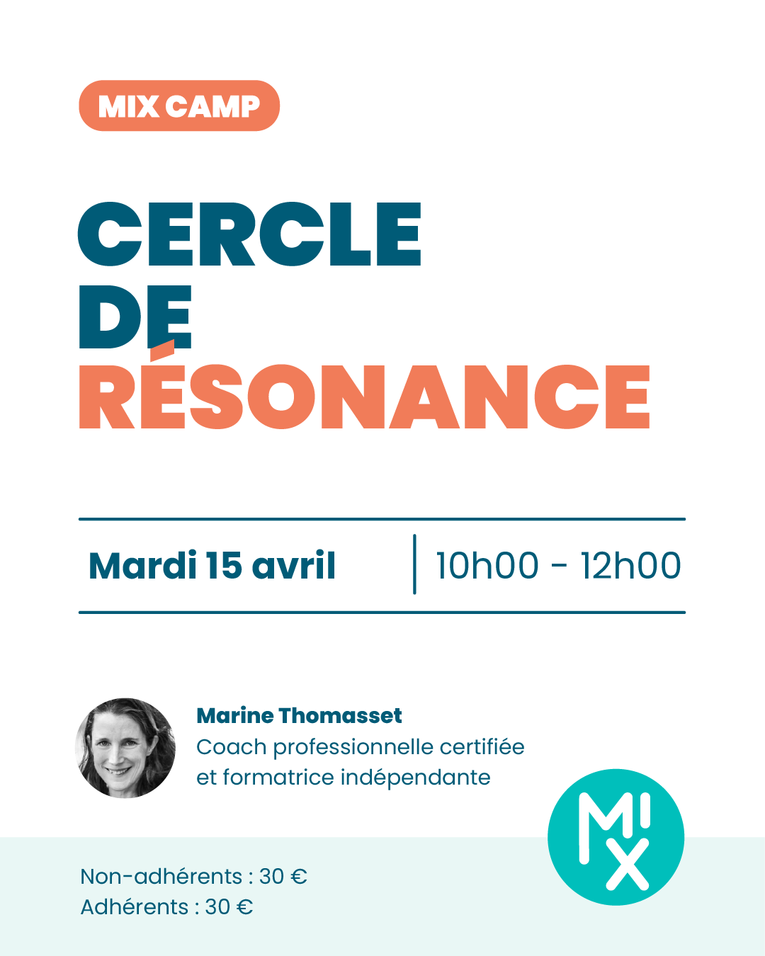 Atelier cercle de résonance