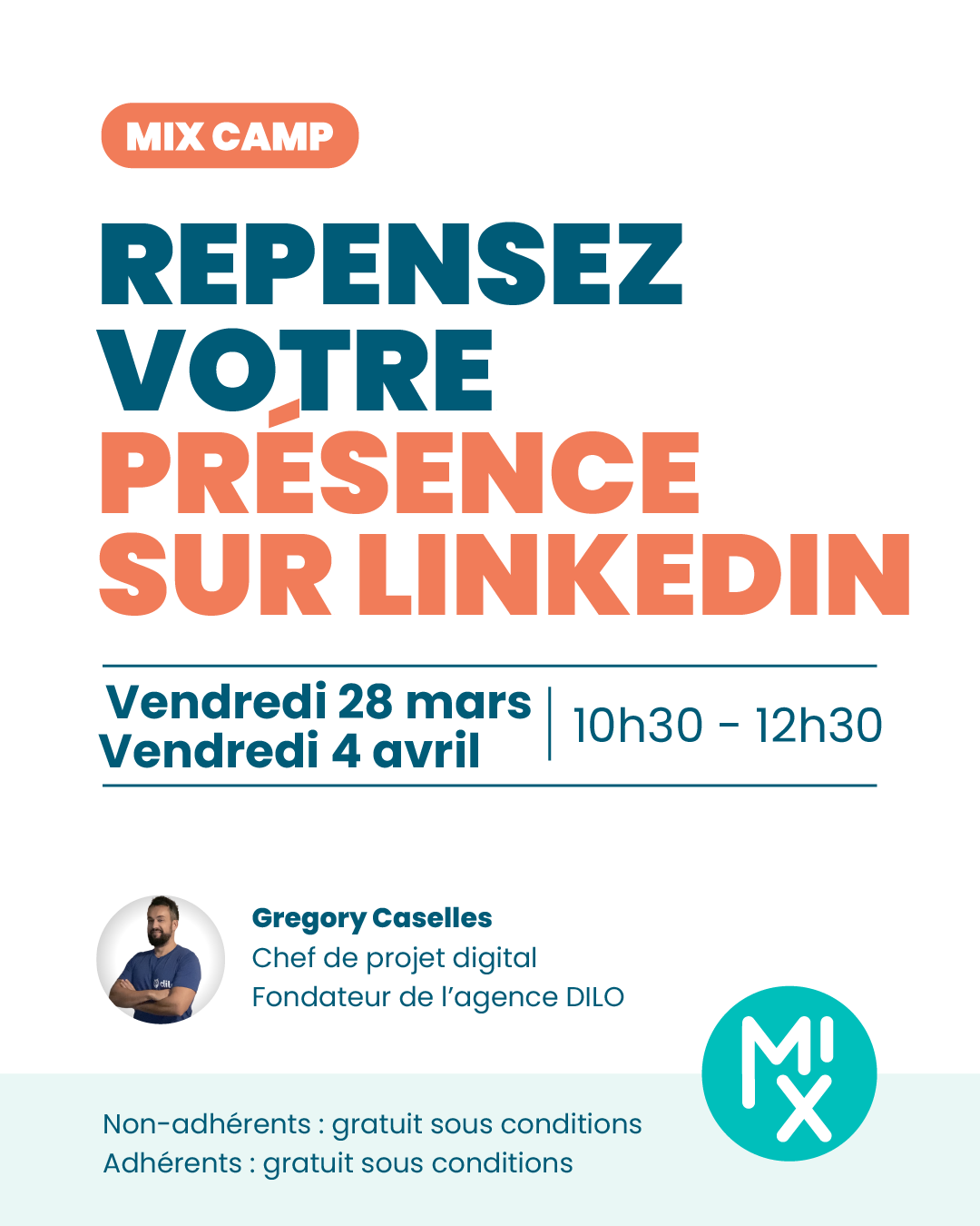 Atelier sur Linkedin